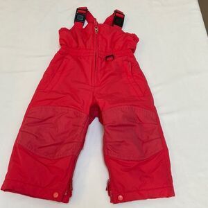 Lands’ End Snow Ski Toddler Overalls Sz 2T